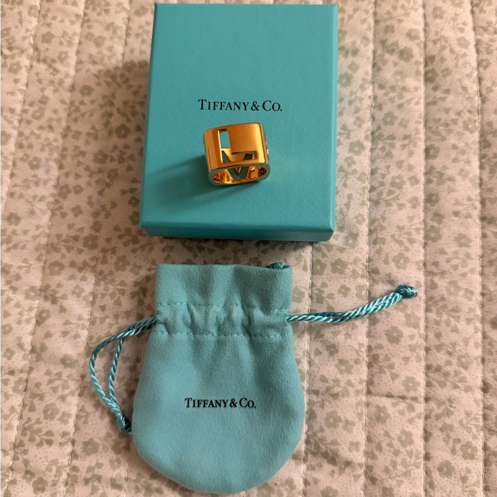 Tiffany & Co. Gold Scarf Ring
